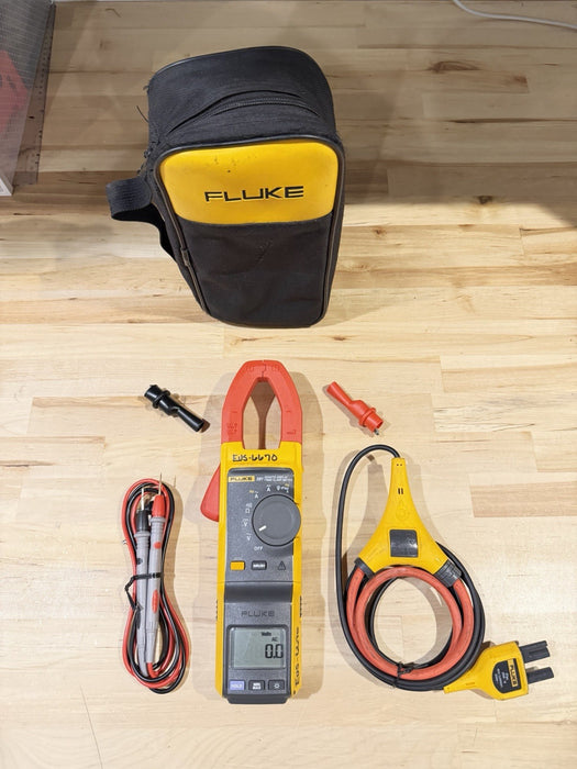 FLUKE 381 REMOTE DISPLAY TRUE RMS AC/DC CLAMP METER W / iFLEX (FREE SHIPPING)