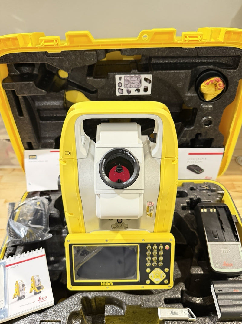 LEICA ICON ICB70 5" R500 KIT MANUAL TOTAL STATION