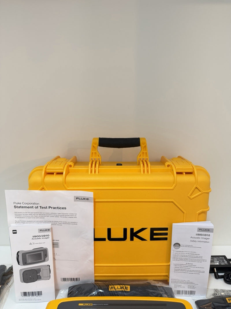 FLUKE ii910 ACOUSTIC IMAGER W/ ACCESSORIES FREE SHIPPING (NEW)