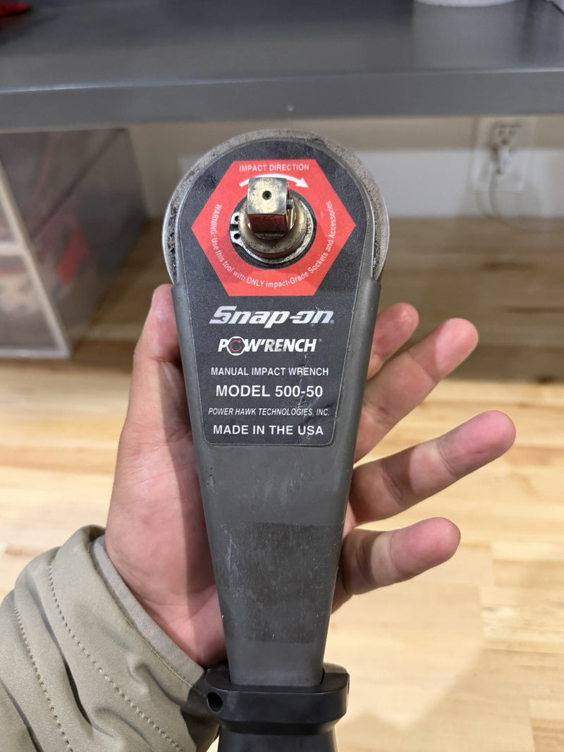 SNAP ON 3/4" DRIVE POW RENCH 500-50 MODEL TESTED
