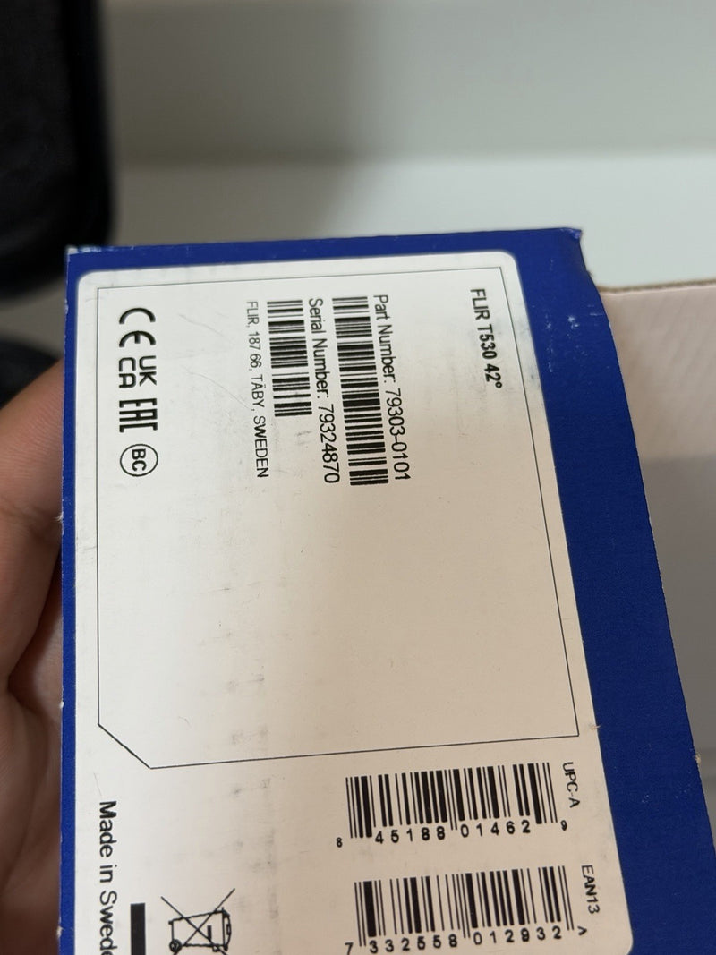 FLIR T530 42° THERMAL IMAGING CAMERA CALIBRATED 2025
