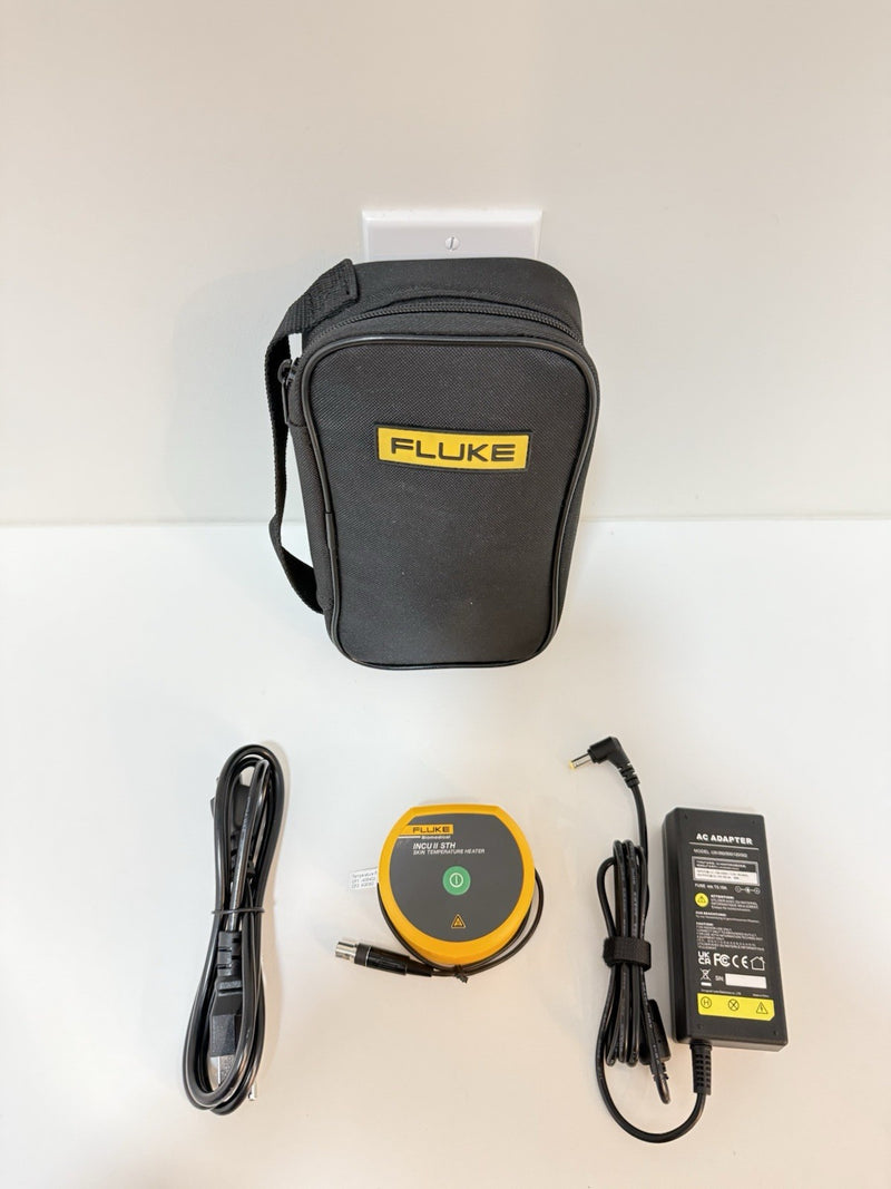 FLUKE INCU II STH SKIN TEMPERATURE HEATER WITH CHARGER & BAG