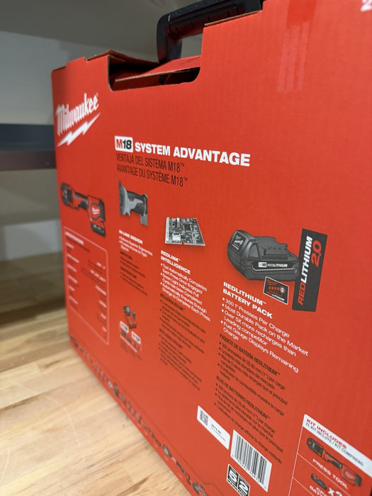 MILWAUKEE 2674-22C M18 SHORT THROW PRESS TOOL KIT W/ PEX CRIMP JAWS (NEW SEALED)