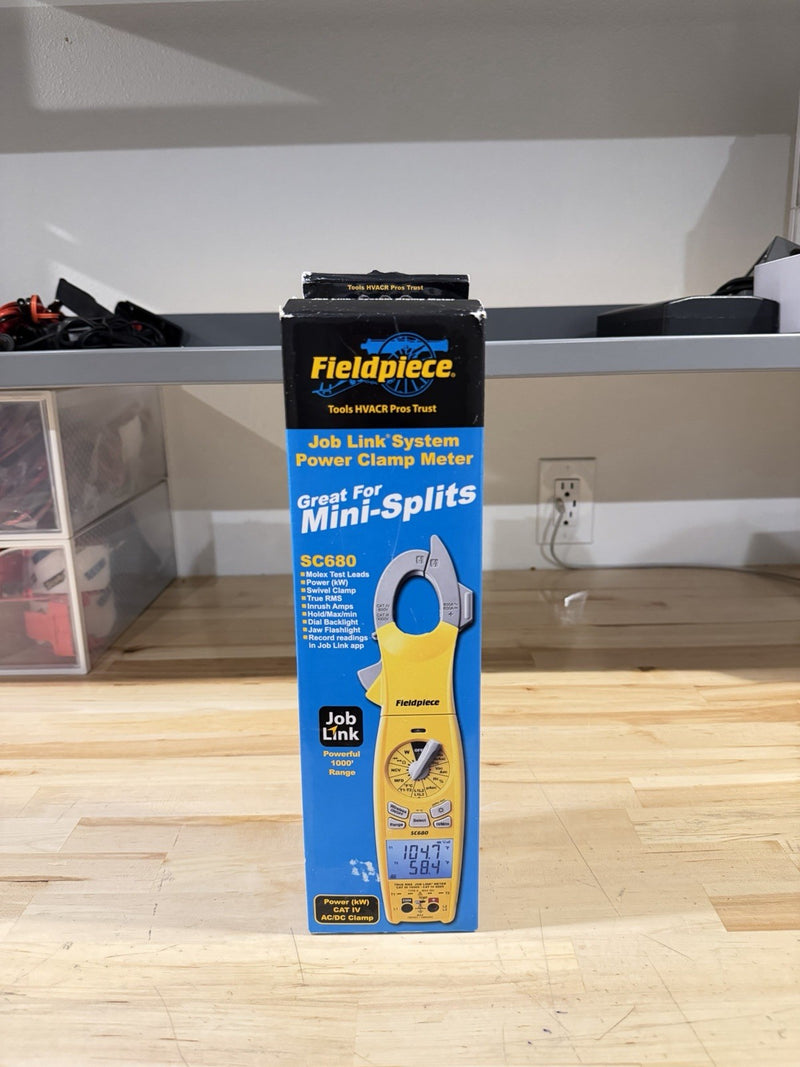 FIELDPIECE SC680 TRUE RMS JOB LINK METER (NEW FACTORY SEALED) FREE SHIPPING