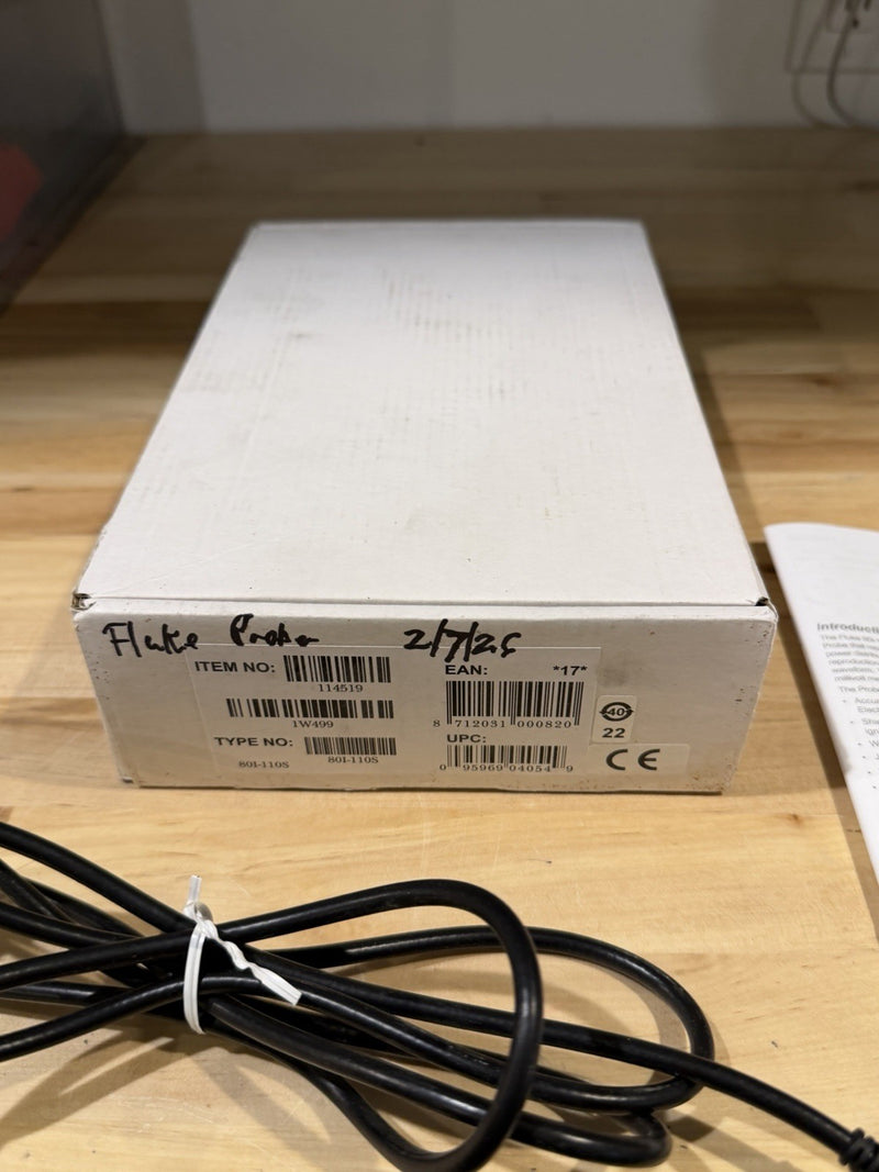 FLUKE 80I-110S AC DC CURRENT PROBE