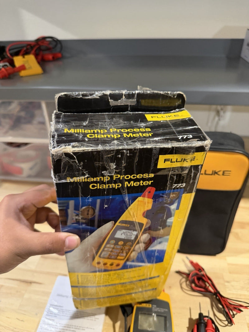 FLUKE 773 MILLIAMP PROCESS CLAMP TESTED