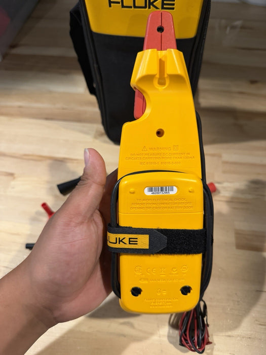 FLUKE 772 MILLIAMP PROCESS CLAMP WITH LEADS & CLIPS TESTED