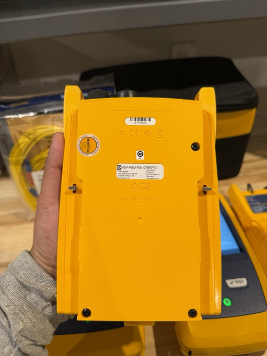 FLUKE NETWORKS CFP-SM CERTIFIBER PRO MODULE SET & DSX VERSIV MAINFRAME & REMOTE