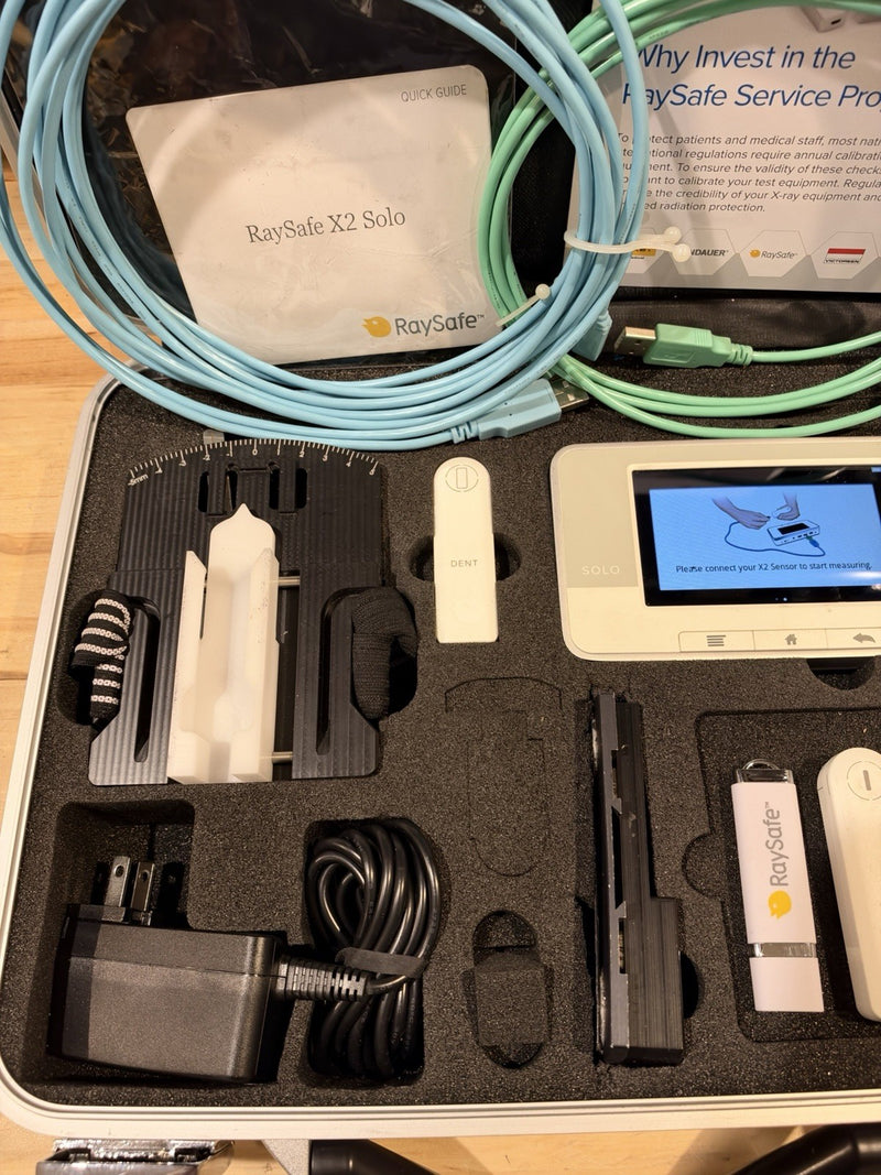 RAYSAFE X2 SOLO RF UNIT KIT W/ DENT & RF SENSOR & ACCESSORIES - FREE SHIPPING