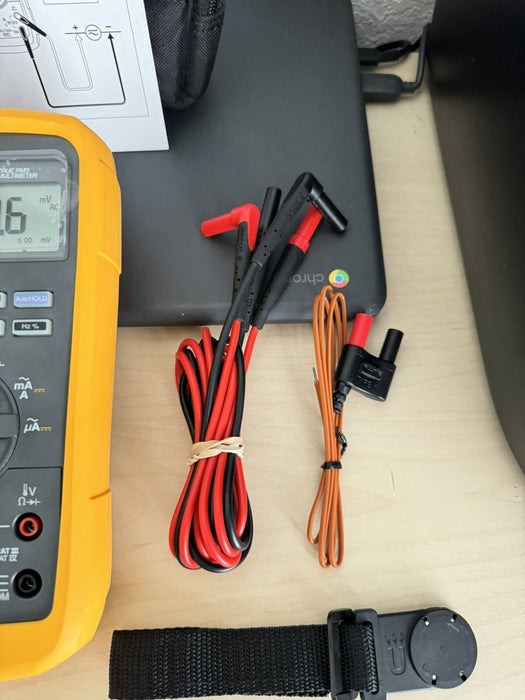 Fluke 87V MAX E2 Industrial Electrician Combo Kit / SHIPS FAST - FREE SHIPPING