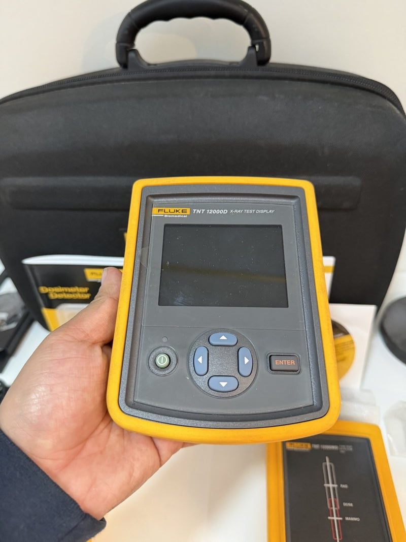 FLUKE BIOMEDICAL TNT 12000D W DOSEMATE 12000WD KIT & ACCESSORIES KIT TESTED