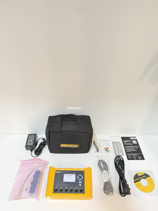 FLUKE PROSIM 3 VITAL SIGNS SIMULATOR WITH BAG & ACCESSORIES NEWTESTED