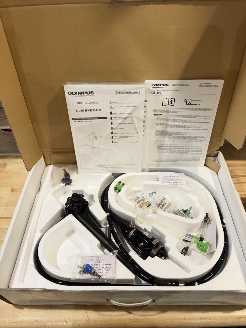 OLYMPUS TJF-Q190V EVIS EXTRA III (TESTED) SHIPS FAST - FREE SHIPPING