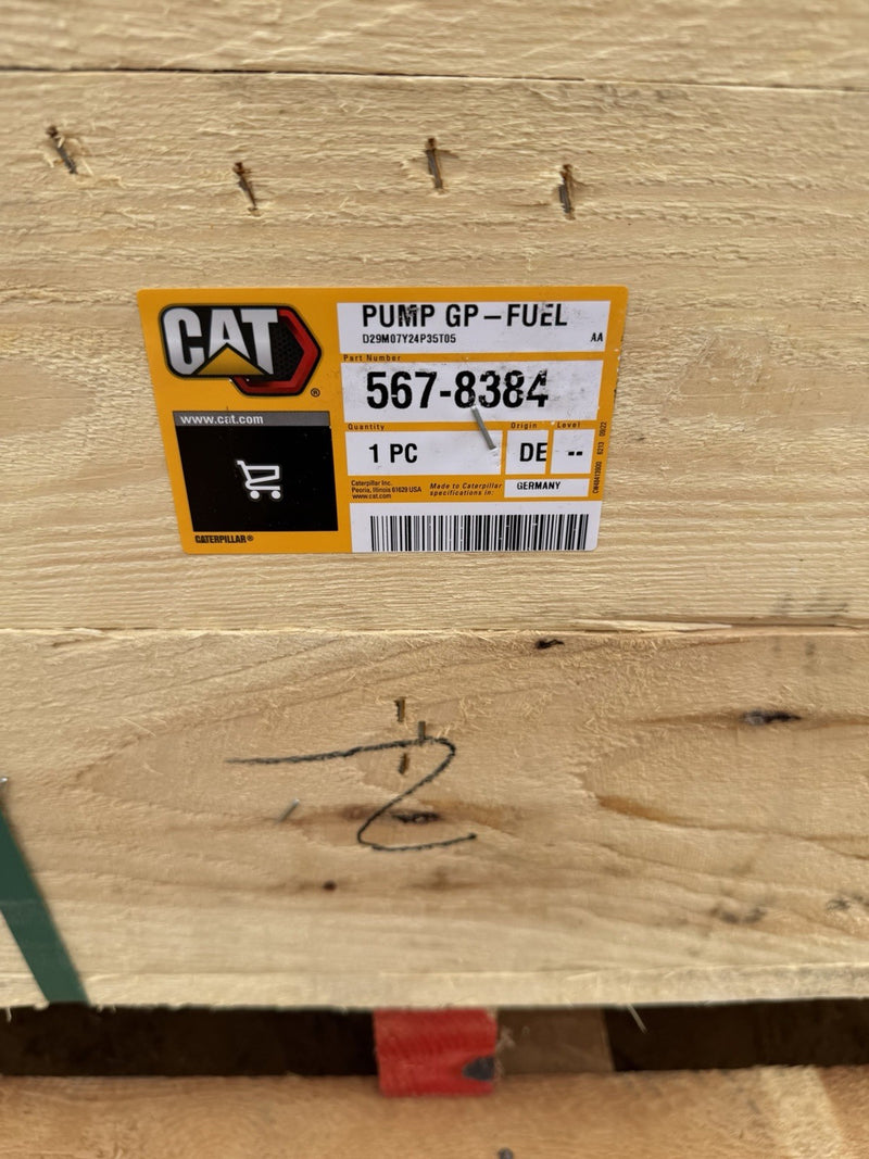 CAT 567-8384 PUMP GP FUEL