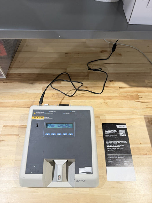 FLUKE BIOMEDICAL INDEX 2 SPO2 SIMULATOR & CHARGER - FREE SHIPPING