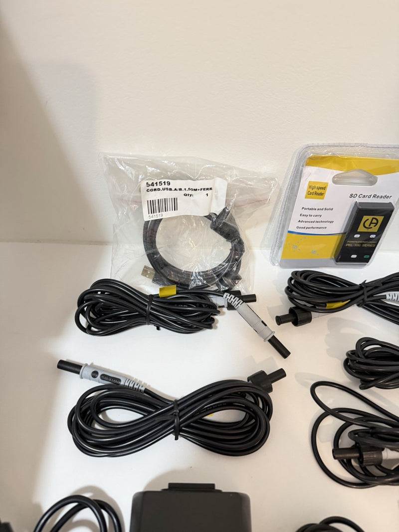 AEMC PEL 105 POWER & ENERGY LOGGER WITH ACCESSORIES