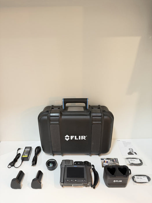 FLIR T650SC THERMAL IMAGING CAMERA W/ ACCESSORIES & CASE (TESTED) FREE SHIPPING