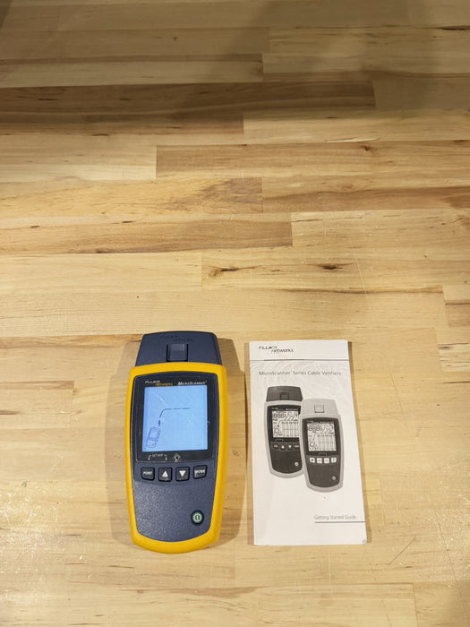 FLUKE NETWORKS MICROSCANNER 2 CABLE VERIFIER TESTED