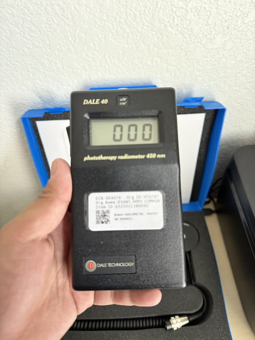 FLUKE DALE40 PHOTOGRAPHY RADIOMETER/IRRADIANCE METER TESTER