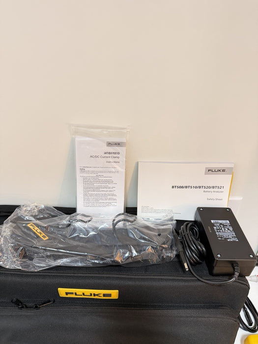 FLUKE BT521 BATTERY ANALYZER KIT W/ACCESSORIES (NEW FACTORY SEALED)CAL 2025/2026