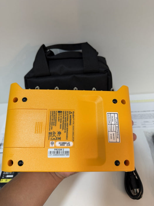 FLUKE BIOMEDICAL PROSIM 2 VITAL SIGNS SIMULATOR W/ CHARGEE (CALIBRATED 2026) NEW