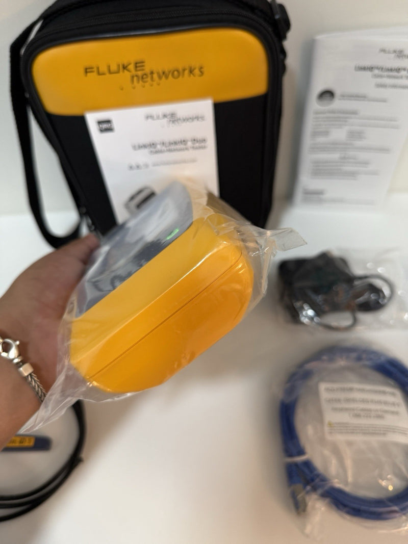 FLUKE NETWORKS LINKIQ-DUO WIFI NETWORKS TESTER MFD-2025 /SHIPS FREE