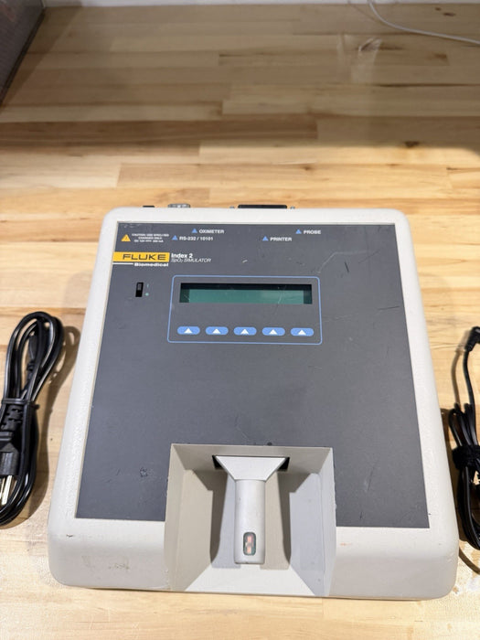 FLUKE BIOMEDICAL INDEX 2 SPO2 SIMULATOR & CHARGER