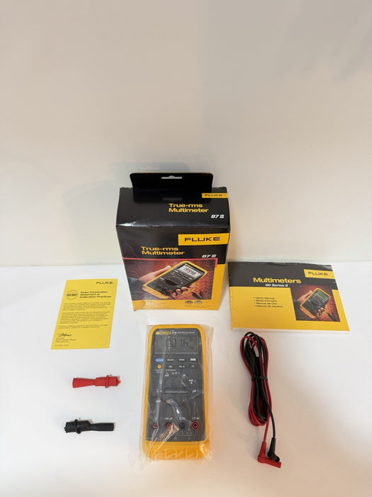 FLUKE 87 III TRUE RMS MULTIMETER TESTED