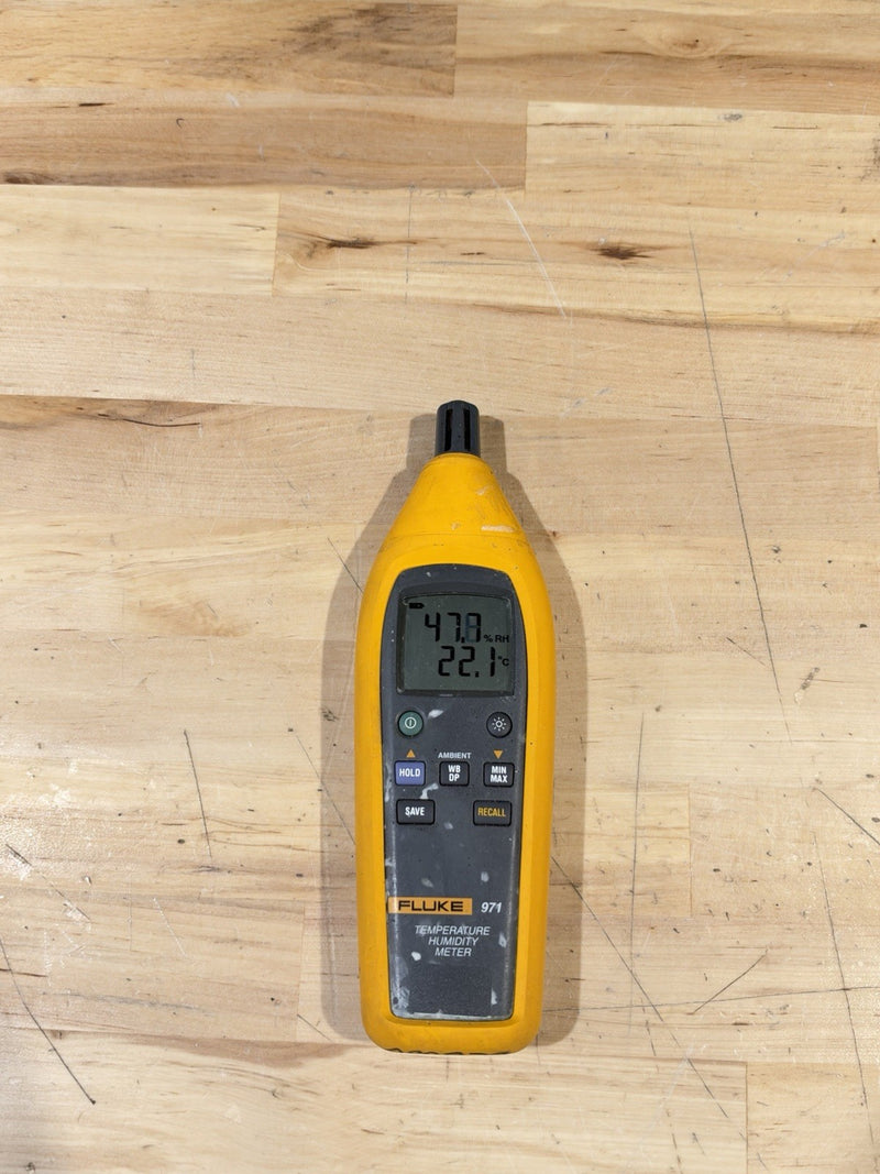 FLUKE 971 TEMPERATURE & HUMIDITY METER (TESTED) SHIPS FAST