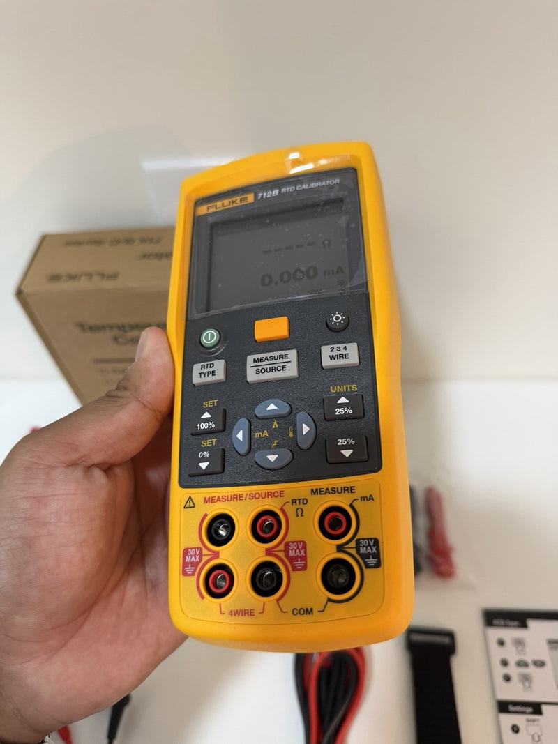 FLUKE 712B RTD CALIBRATOR MFD 2025 CALIBRATED 2025