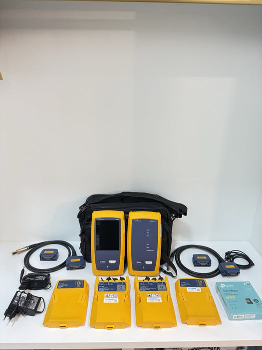 FLUKE NETWORKS DSX-8000QI 2 GHZ DSX2-8000 CABLE ANALYZER W QUAD OLTS CAL 2024