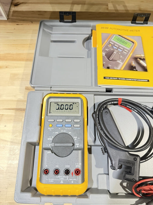 FLUKE 88 AUTOMOTIVE METER SCREEN IS DIM FOR PARTS