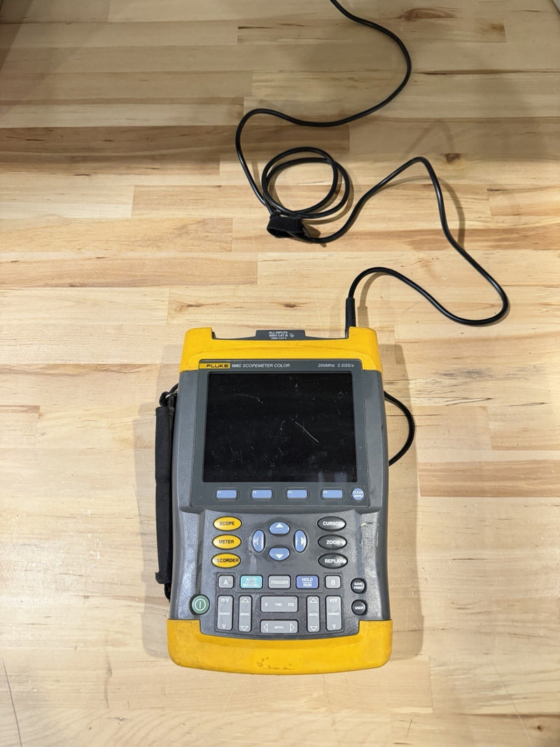 FLUKE 199C SCOPEMETER COLOR FOR PARTS