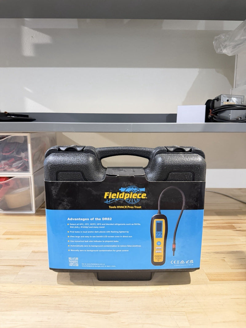 FIELDPIECE DR82 INFD REFRIGERANT LEAK DETECTOR RARE