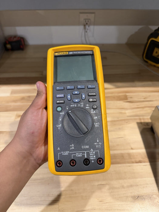 FLUKE 289 TRUE-RMS LOGGING MULTIMETER FOR PARTS