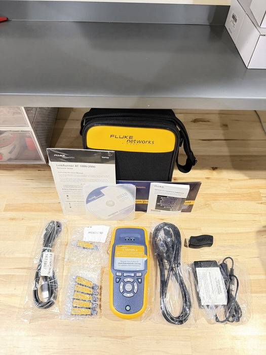 FLUKE NETWORKS LINKRUNNER AT-2000 AUTO TESTER KIT (NEW FACTORY SEALED) RARE
