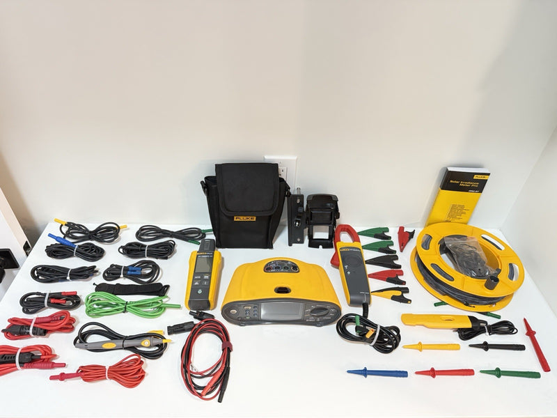 FLUKE SMFT-1000/PRO MULTIFUNCTION PV TESTER & PERFORMANCE ANALYZER TESTED