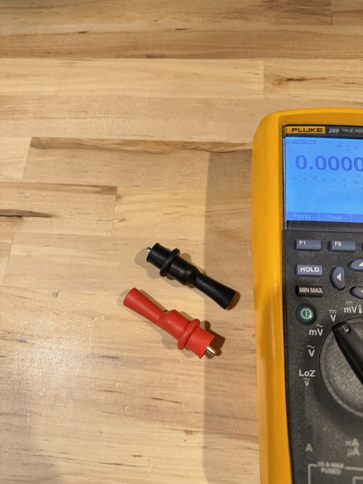 FLUKE 289 TRUE RMS ELECTRONIC LOGGING DIGITAL MULTIMETER W/ LEADS & CLIPS