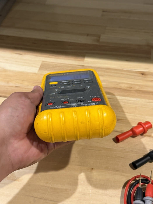 FLUKE 87V TRUE RMS MULTIMETER W/ LEADS - TESTED (SHIPS FAST)