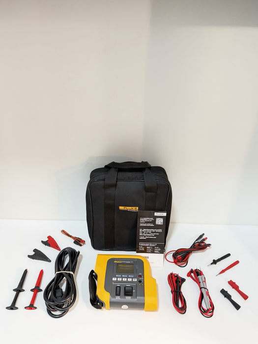 FLUKE BIO MEDICAL ESA609 ELECTRICAL SAFETY ANALYZER WITH ACCESSORIES NEW