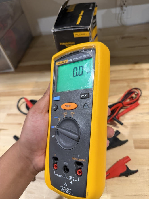 FLUKE 1503 INSULATION TESTER (NEW FACTORY SEALED) W ACCESSORIES - NEW