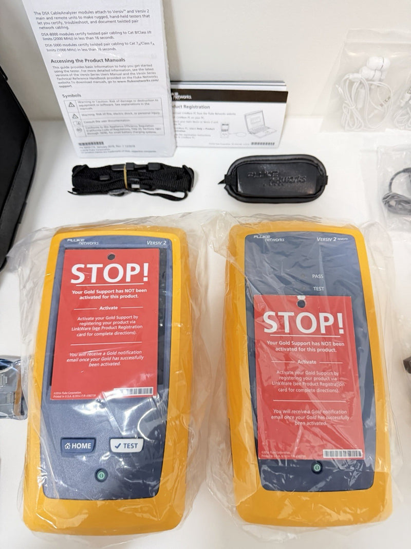 FLUKE NETWORKS DSX2-8000 ANALYZER/GLD 1 YEAR SUPPORT