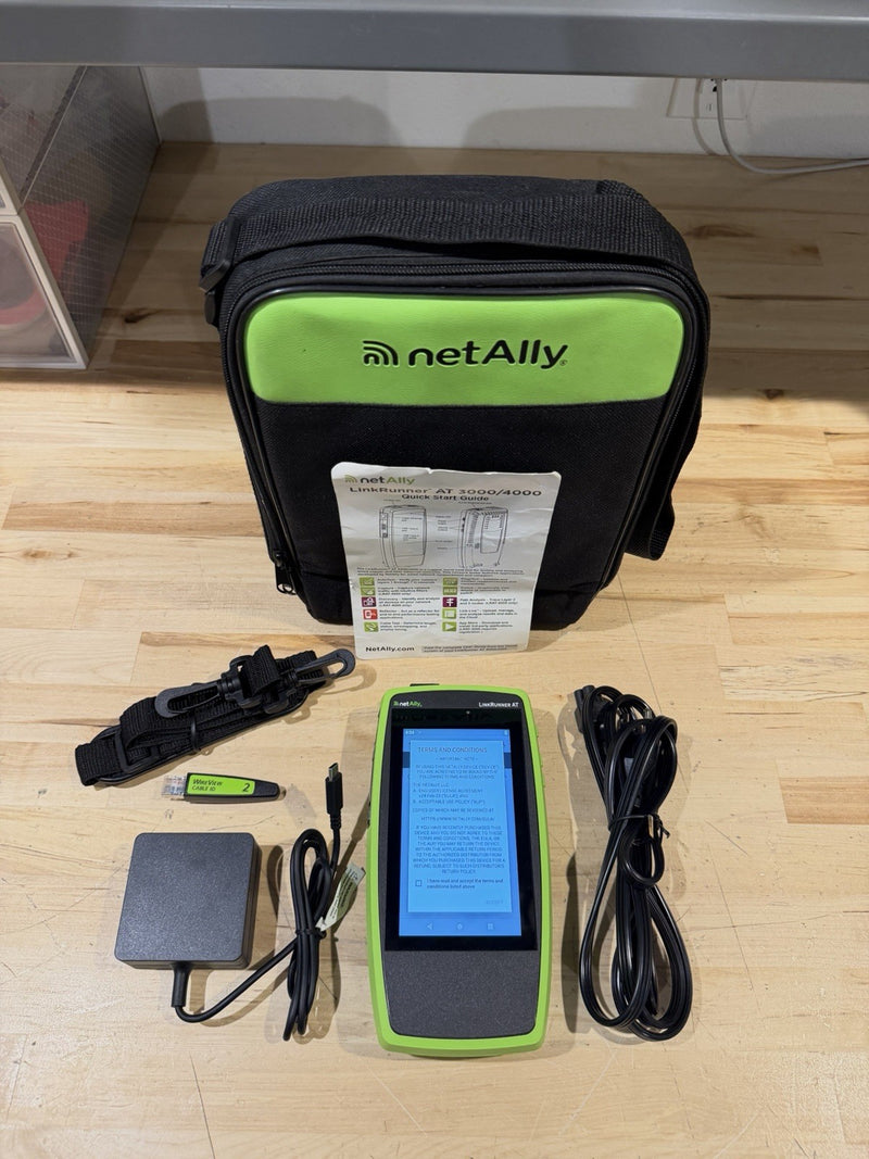 NETALLY LINKRUNNER AT 3000 CABLE TESTER (FREE SHIPPING)