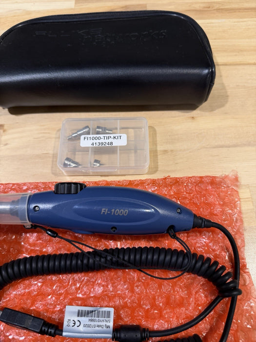 FLUKE FI-1000-KIT USB VIDEO PROBE & 4 TIP SET - SHIPS FAST (NEW SEALED)