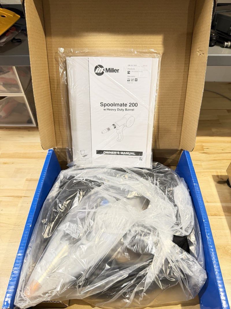 MILLER SPOOLMATE 200 SPOOLGUN 20FT 300497 (NEW FACTORY SEALED)