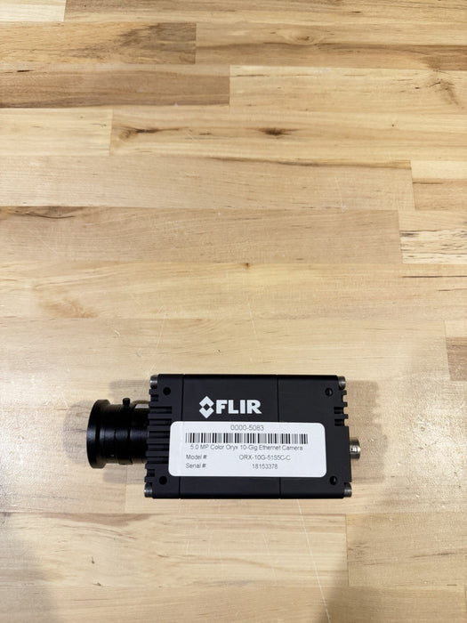 FLIR ORYX 10GIG ETHERNET CAMERA ORX-10G-51S5C-C & LENS (FREE SHIPPING)