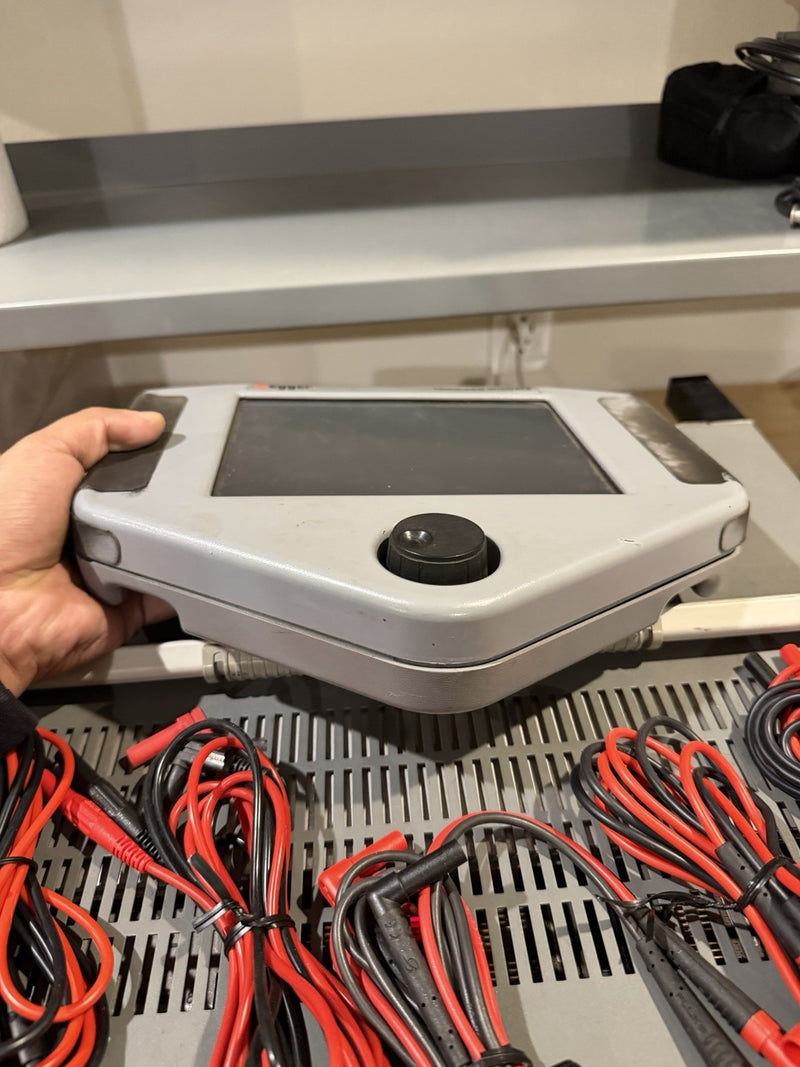 MEGGER MPRT8430 PROTECTIVE RELAY TESTING SYSTEM & TOUCHVIEW INTERFACE & LEADS