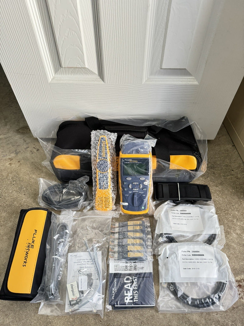 FLUKE NETWORKS CIQ-KIT CABLEIQ NETWORK CABLE TESTER KIT