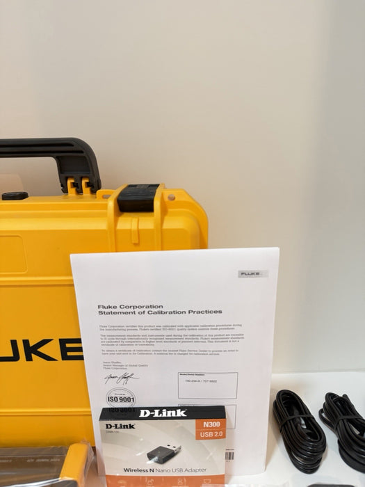 FLUKE 190-204-III S DIGITAL OSCILLOSCOPE 4CH 200MHZ 5GS/S (CALIBRATED 2025) NEW