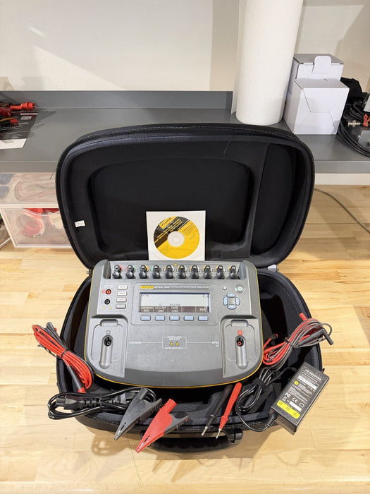 FLUKE IMPULSE 7000DP ANALYZER W/ LEADS & CHARGER (FREE SHIPPING) TESTED